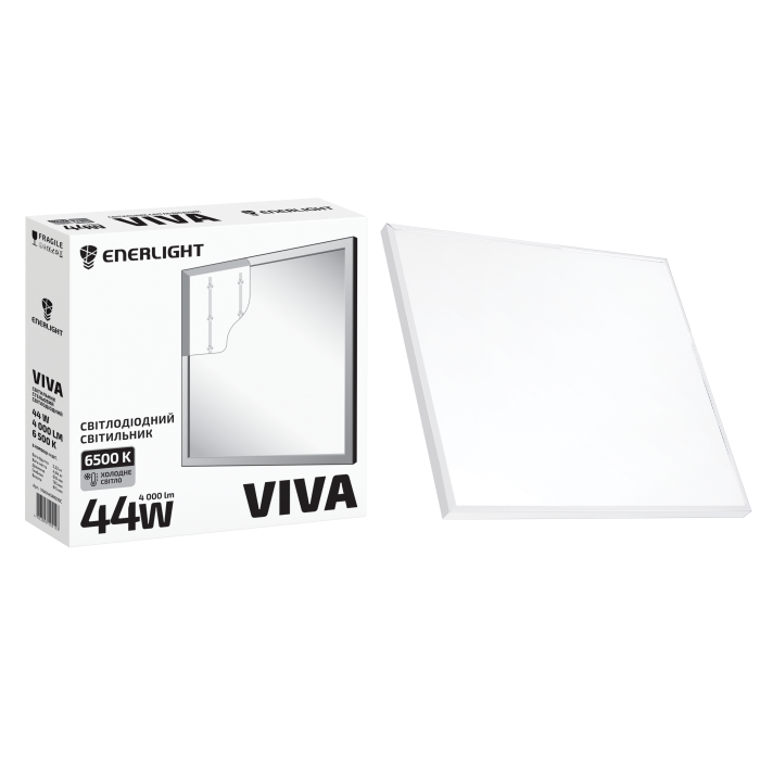 Cвітильник стельовий світлодіодний ENERLIGHT VIVA 44Вт 6500К, фото 1