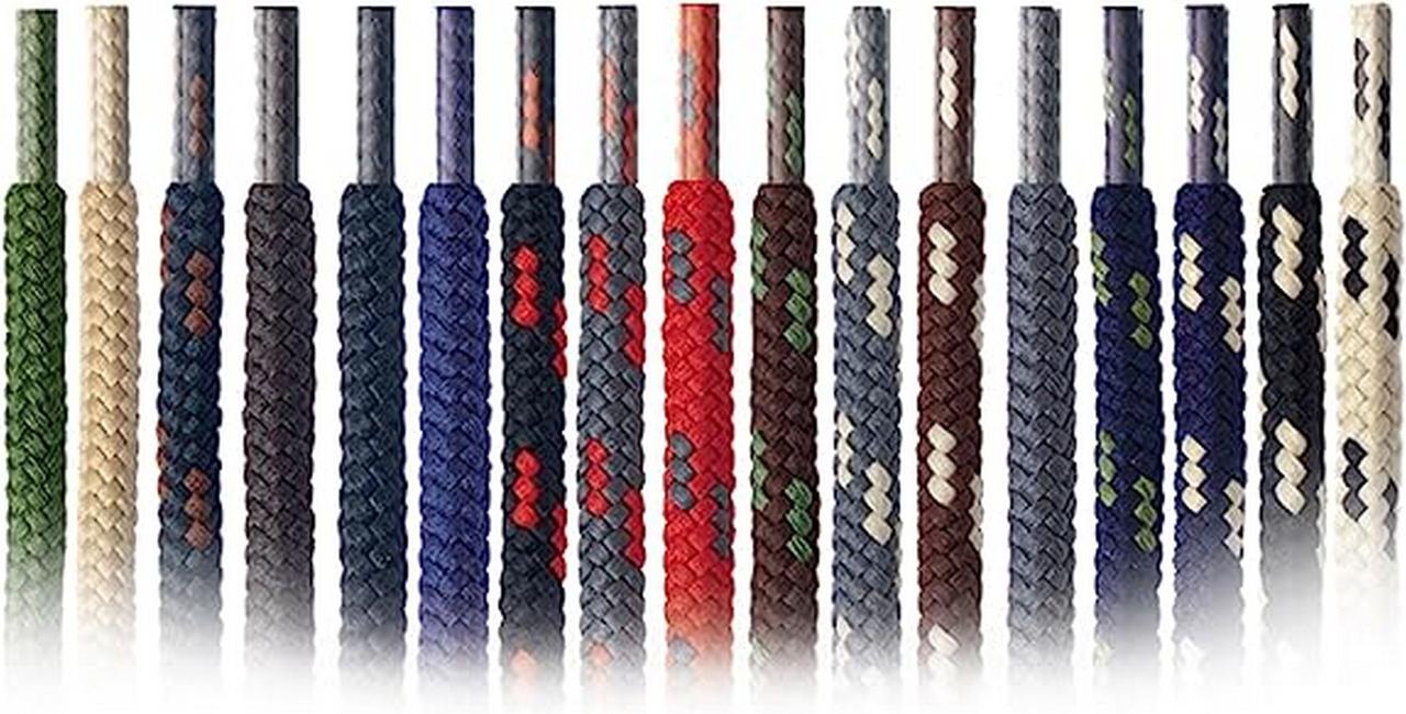Шнурки для взуття Mountval Laces 90 см, кольори в асортименті