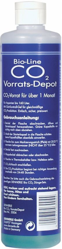 CO2 балон, Dennerle CO2 Vorrats-Depot (гелевий балон).