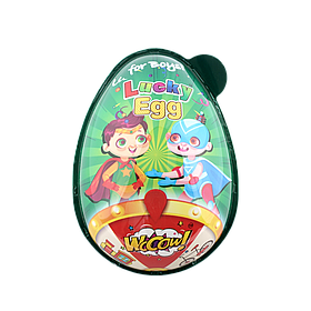 Яйце пластикове з сюрпризом і цукерками для хлопчика  Lucky egg