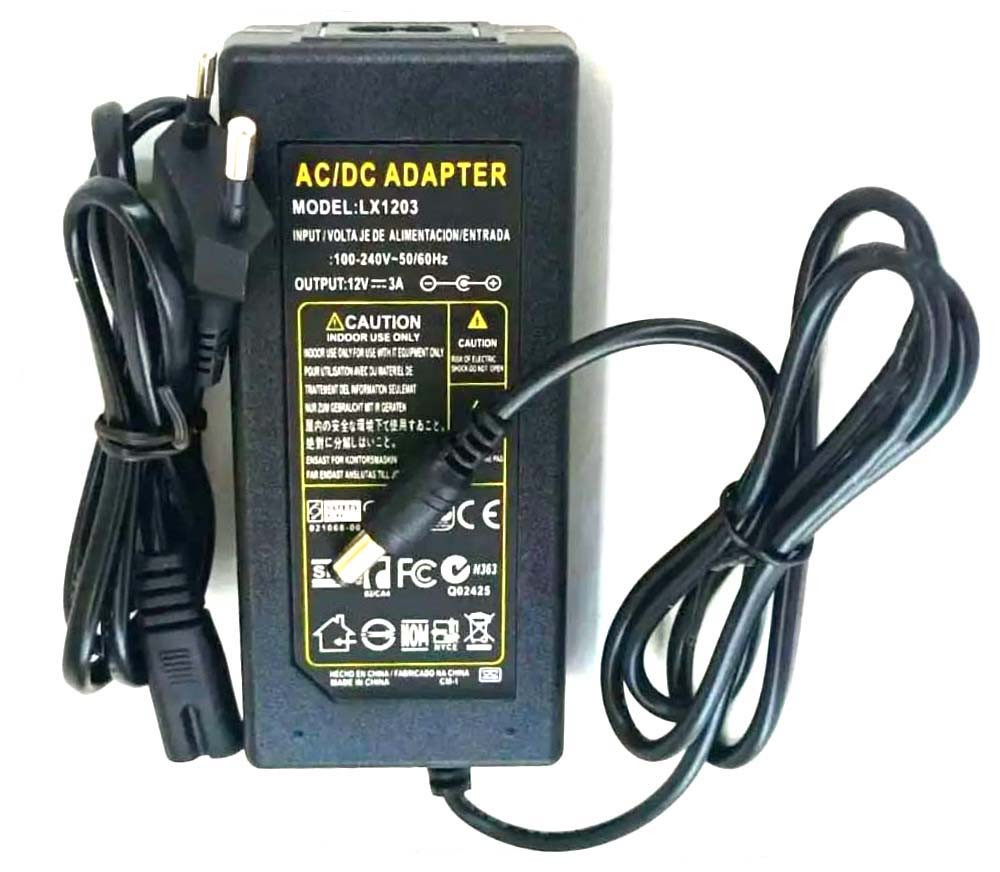 Блок живлення 12v 3a, фото 1