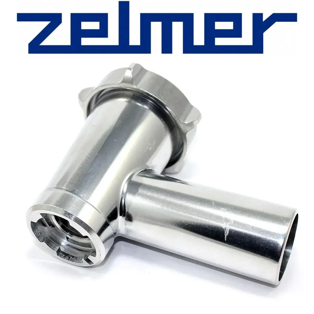 Тубус у зборі з гайкою для м'ясорубки Zelmer NR5 798625 (86.2110)