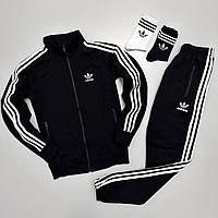 Спортивный костюм Adidas: кофта-штаны 2 пары носков в подарок!