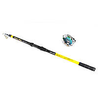 Спиннинг карповый Weida WD 2.4m 150-300g