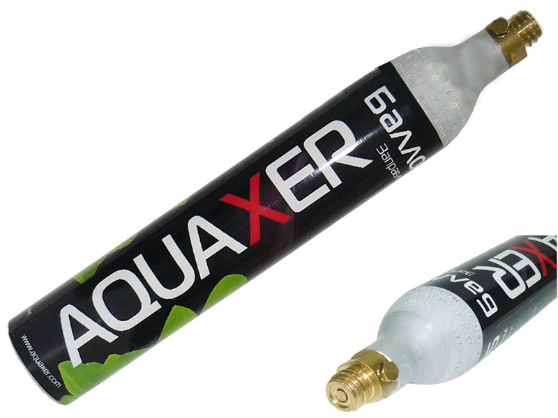 CO2 балон заправний, AQUAXER Free Refueling 425 г. Балон для зберігання вуглекислого газу