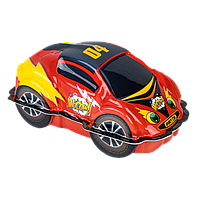 Машинка пластиковая WOOOW Sport car с игрушкой-сюрпризом и конфетами для девочки и мальчика