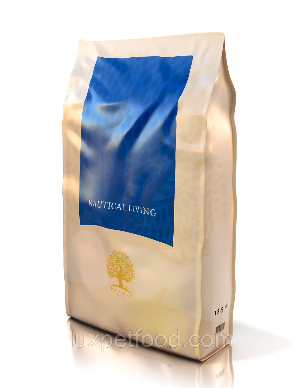 Essential Foods Nautical Living - Гипоал. Корм для Доросл.Собак Середовищ-Круп Порід Лосось,Форель,Оселедець 12,5 кг