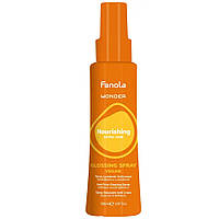 Спрей для реконструкции, увлажнения и блеска волос Fanola Wonder Nourishing Glossing Spray, 150 мл