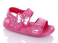 Детские сандали пенка розового цвета