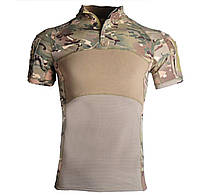 Рубашка убакс без рукавов мультикам армейская кофта Ubacs военная рубашка тактическая убакс с коротким рукавом