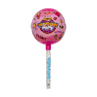 М'яч пластиковий з цукерками та сюрпризом для дівчинки WOOOW POPS