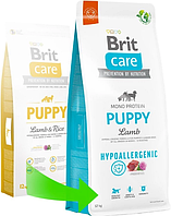 Сухий корм для цуценят усіх порід Brit Care Puppy All Breed Lamb & Rice 12 кг