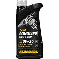 Моторное масло Mannol 0W-20 LONGLIFE 508/509 (1л.)