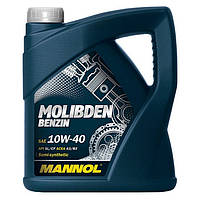 Моторное масло Mannol Molibden Benzin 10W-40 (5л.)