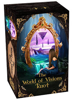 Таро Світ Бачень | The World of Visions Tarot (із золотим зрізом)