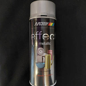 Фарба аерозольна з ефектом металік Motip Deco Effect алюміній 400мл
