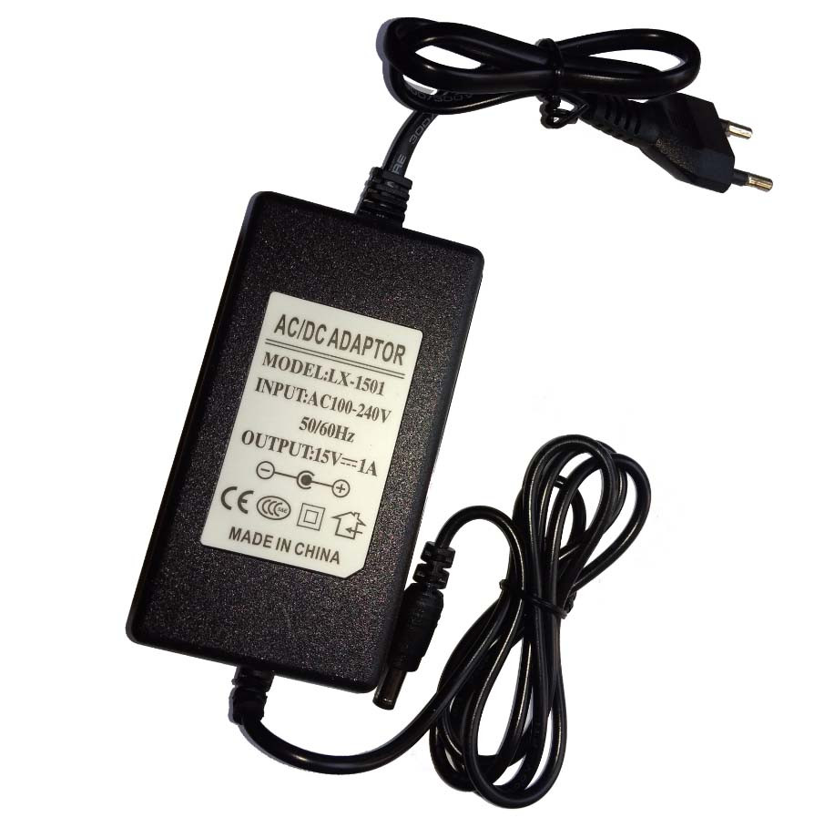Блок живлення 15v 1a, фото 1