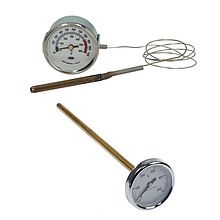 Термометри +500..600°C для піца-печей, мангалів, дров'яних печей