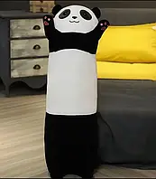 Дитяча м'яка подушка іграшка обіймашка для сну Панда Батон 70 см