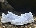 Nike Kobe 8 Protro "Triple White" FJ9364-100 білі чоловічі баскетбольні кросівки, фото 3