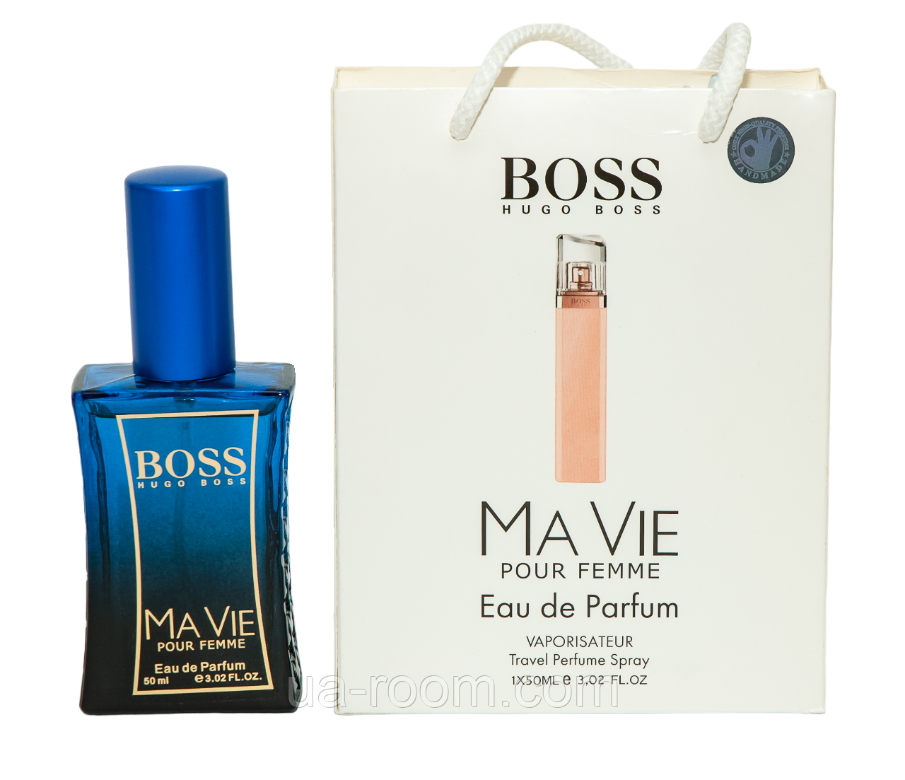 Тестер  жіночий Hugo Boss Boss Ma Vie Pour Femme, 50 мл, сумка.