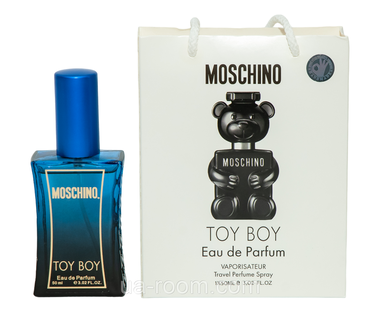 Тестер чоловічий Moschino Toy Boy, 50 мл, сумка., фото 1