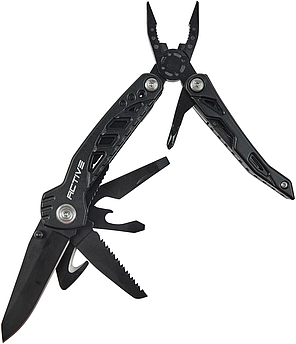 Мультитул Active Handy Tool (10в1, 102 мм, 230 г, з чохлом, чорний)