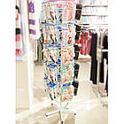 Вертушка для колготів біла. Розпродаж залишків. Стійка колготна., фото 2