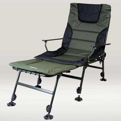 Коропове крісло Ranger Wide Carp SL-105+prefix Рибальське крісло з підставкою для ніг