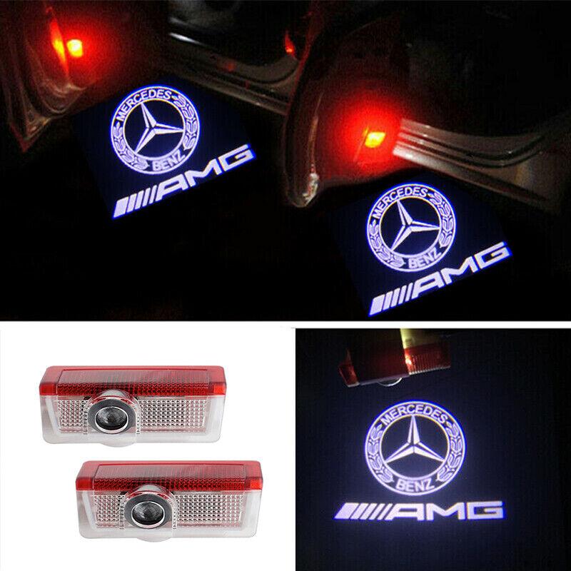 Штатна підсвітка дверей з логотипом Mercedes W156 W176 W177 W212 W213 W246 W205 W253 W292 W167 W166 X166 AMG