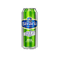 Светлое фильтрованное пиво безалкогольное Bavaria Apple, Non Alcoholic, 500 мл