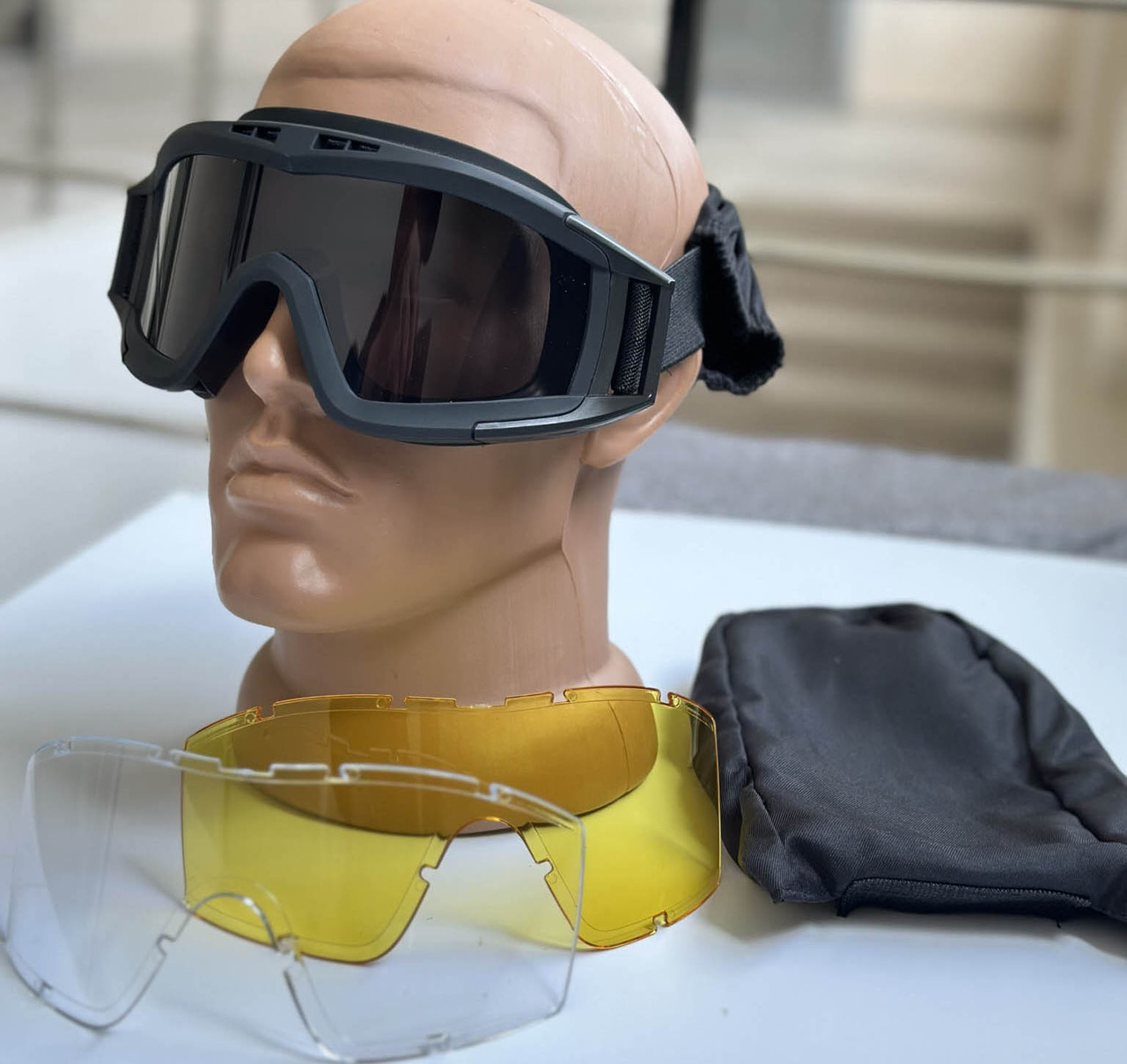 Тактические очки маска Revision TAN противоударные, защитные очки со ...