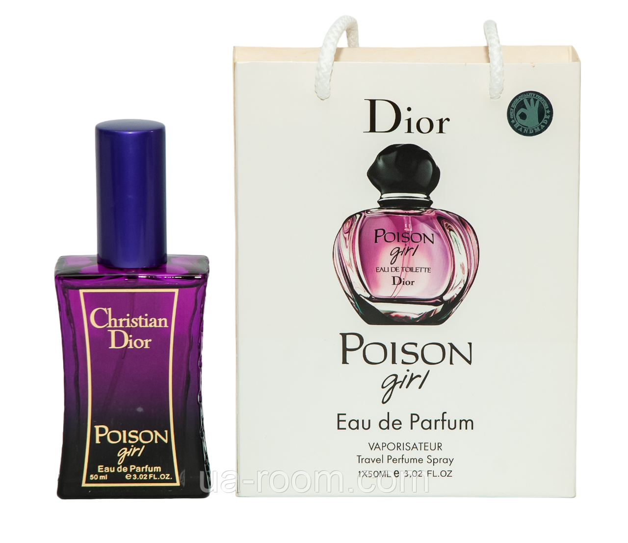 Тестер жіночий Dior Poison Girl, 50 мл, сумка.