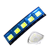 Змінні Лед лампочки (діоди) до ламп для нігтів 5 шт