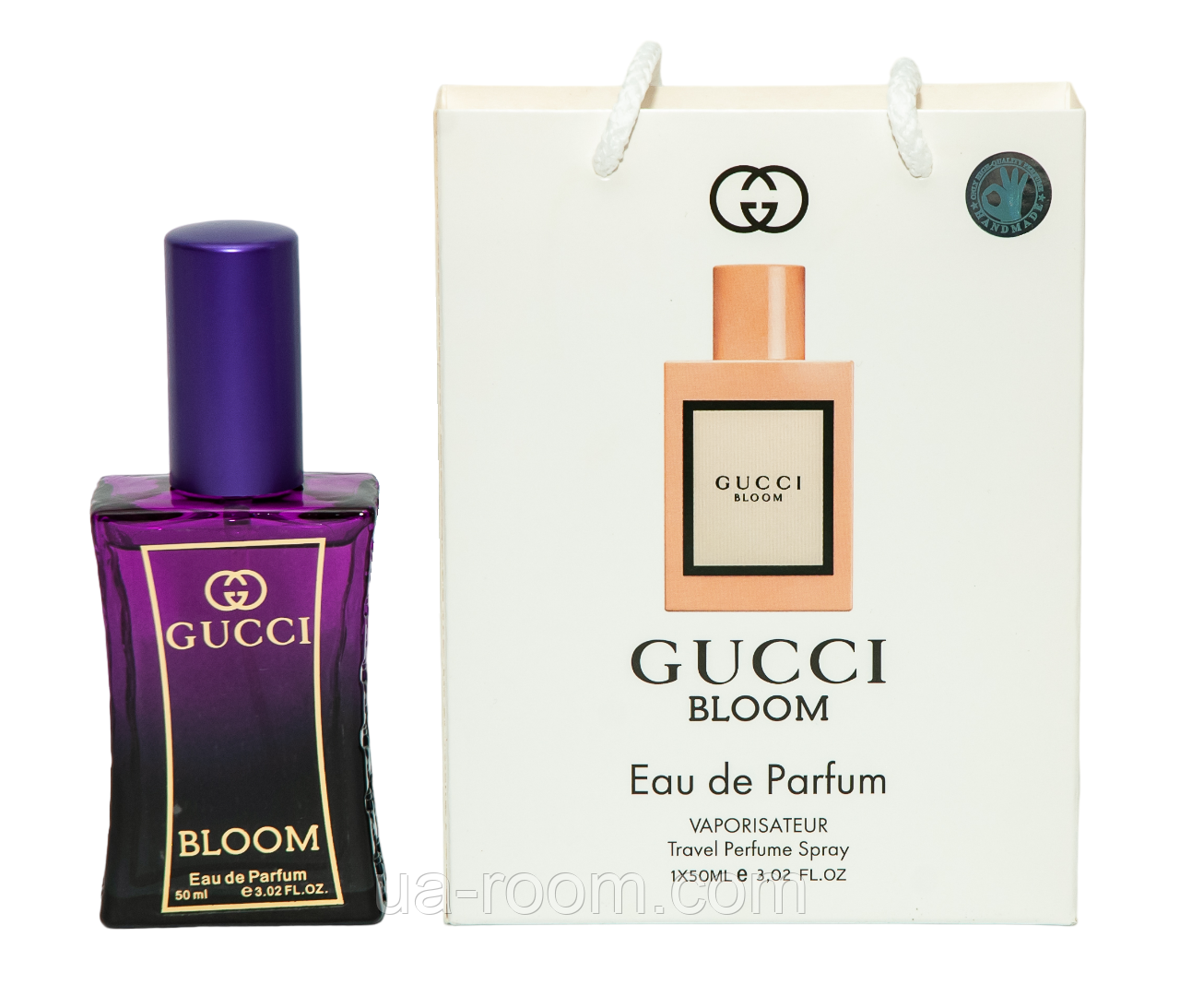 Тестер жіночий Gucci Bloom, 50 мл, сумка.