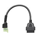 Перехідник для мотоцикла Honda 4 pin на OBD2, фото 3