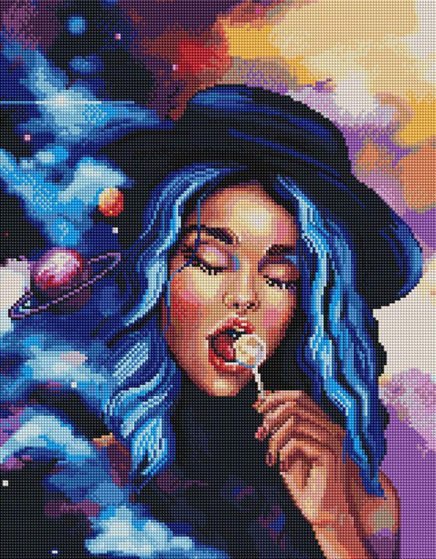 GF5435 Алмазна мозаїка на підрамнику Смак всесвіту 40х50 см