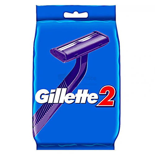 Одноразовые станки для бритья (Бритвы) мужские Gillette 2 10 шт (ID ...