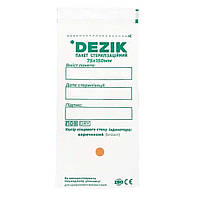 Крафт-пакеты DEZIK 75*150, 100шт (белые) EN