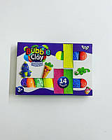 Кульковий пластилін Bubble Clay 14 к.