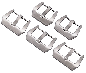 Пряжка для годинникового ремінця НЕРЖАВІЙКА Тип 2 розмір 18-26мм