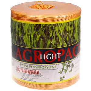 Шпагат поліпропіленовий кручений 2000 тех. помаранчевий (AGROPACK LIGHT 500) 5кг. (в Шпагат AGROPACK LIGHT 500