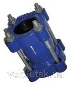 Муфта універсальна чавунна DN100 (108-128), фото 1