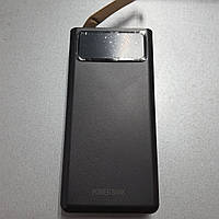 Power Bank 30000 mAh павербанк чорний