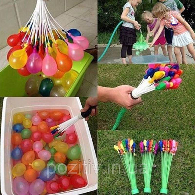 Водяні бомбочки кульки Bunch O Balloons 1221 кульок, фото 1
