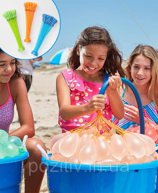 Водяні бомбочки кульки Happy baby Balloons 1332 шт., фото 1