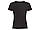 Комплект жіночих футболок із 2 штук, розмір M/L, колір молочний, чорний, фото 3