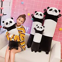 М'яка іграшка подушка обіймашка для сну Панда Батон 90 см