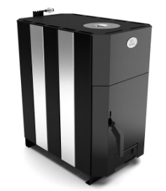 Піч "Огнєв" 100 м3 з чавунною конфоркою.