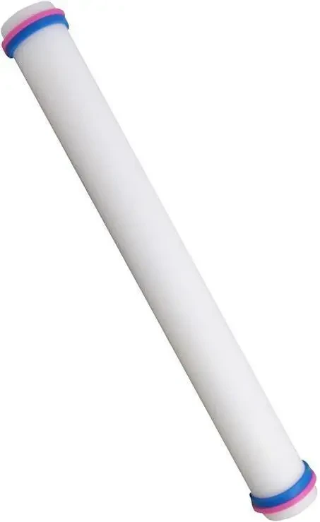 Акрилова качалка гладка для мастики з обмежувачем L 40 cm D 3,5 cm